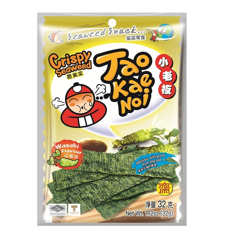 小老板 紫菜 山葵味 32g